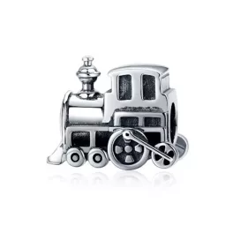 Ezüst charm, mozdony