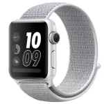 Apple watch óraszíj, nejlon, 42 mm, gyöngyház