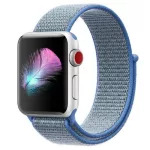 Apple watch óraszíj, nejlon, 38 mm, kék