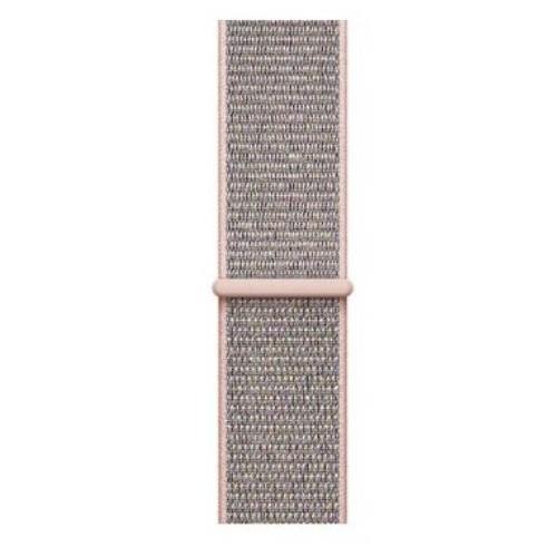 Apple watch óraszíj, nejlon, 38 mm, rózsaszínes homokszín