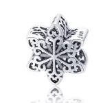 Ezüst hópihe charm  