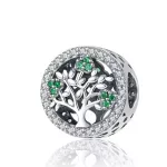 Ezüst charm, életfa