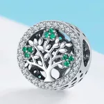 Ezüst charm, életfa
