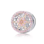 Ezüst charm, mandala