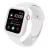 Apple watch óraszíj tokkal, szilikon, 38 mm, S, M, fehér