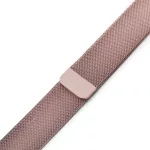 Apple watch óraszíj mágnessel, nemesacél, 38 mm, rózsaszín