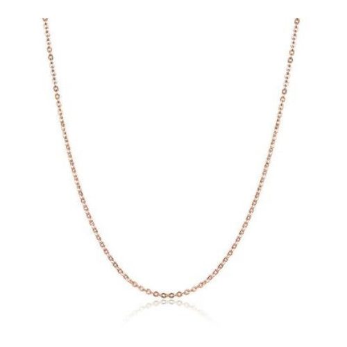 Ezüst nyaklánc, rosegold