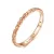 Ezüst gyűrű cirkóniumkristállyal, rosegold, 6