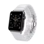 Apple watch óraszíj, kerámia, 38-40 mm, fehér
