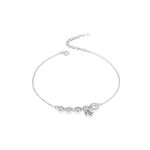 Ezüst bokalánc kerekekkel 