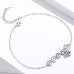 Ezüst bokalánc kerekekkel 