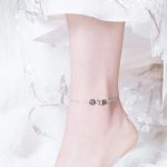 Ezüst bokalánc kerekekkel 