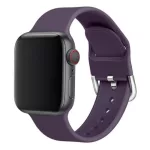 Apple watch óraszíj szilikonból, 42-44 mm, lila