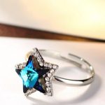 Csillag köves gyűrű, Kék