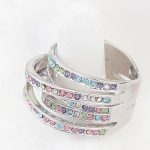 5 sávos gyűrű, Multicolor, 6,5