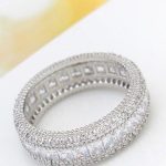 Elegáns karika gyűrű, 6,5