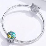 Ezüst charm bálnával 