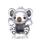 Ezüst charm, koala 