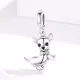 Ezüst charm, csivava 