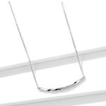 Ezüst nyaklánc minimalista medállal