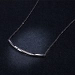 Ezüst nyaklánc minimalista medállal