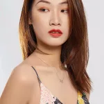 Ezüst nyaklánc ékszerüveggel