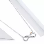 Ezüst nyaklánc ékszerüveggel