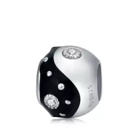 Ezüst charm, jin-jang