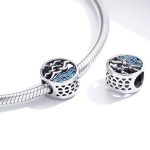 Ezüst charm, sirályok