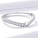 Ezüst gyűrű csillaggal, 7