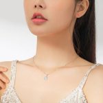 Ezüst nyaklánc Nap medállal