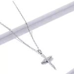 Ezüst nyaklánc, végtelen hit medállal