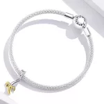 Ezüst charm, banán