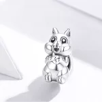 Ezüst charm, mókus
