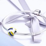 Ezüst charm, röplabda