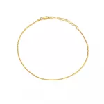 14k arany bokalánc, Barbara, 26,5 cm