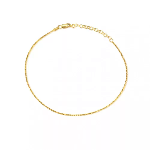 14k arany bokalánc, Barbara, 26,5 cm