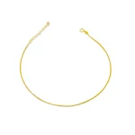 14k arany bokalánc, velencei kocka 27 cm