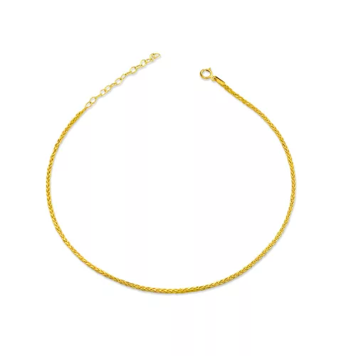 14k arany bokalánc, Barbara, 28 cm