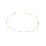 14k arany bokalánc, Anker, 27 cm