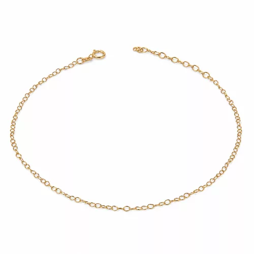 14k arany bokalánc, Anker, 27,5 cm