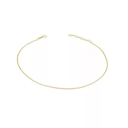 14k arany bokalánc, Anker, 27,5 cm