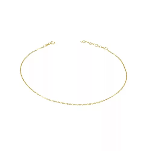 14k arany bokalánc, Anker, 27,5 cm