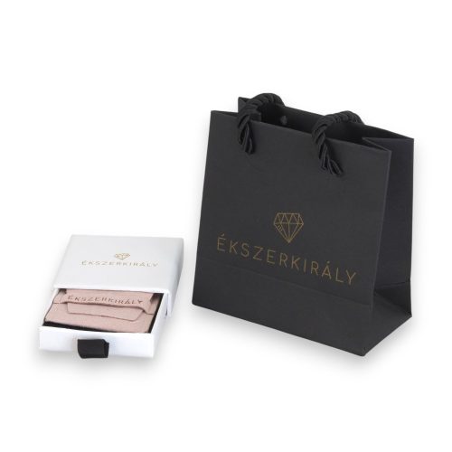 Díszcsomagolás charmok, medálok részére (doboz +  fekete dísztáska)