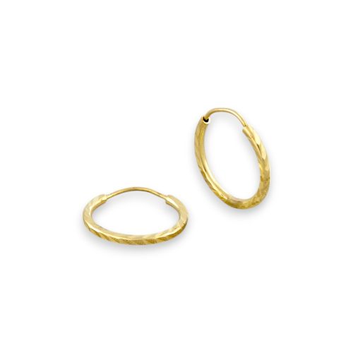 14k arany karika fulbevalo