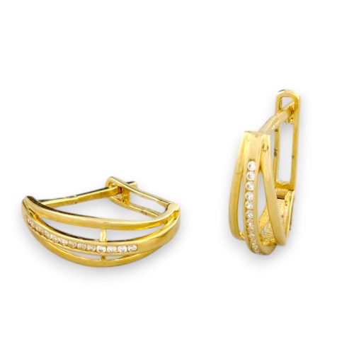 14k arany fulbevalo level mintaval