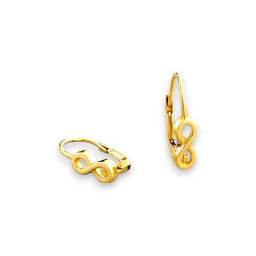 14k arany fulbevalo vegtelen