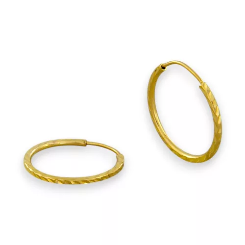 14k arany fulbevalo karika