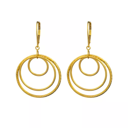 14k arany fulbevalo karika