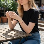 14k arany kaprerec rózsaszín kristályokkal